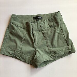 BEBOP Olive Green Casual Shorts Size 5 High Rise 7.5" NWOT